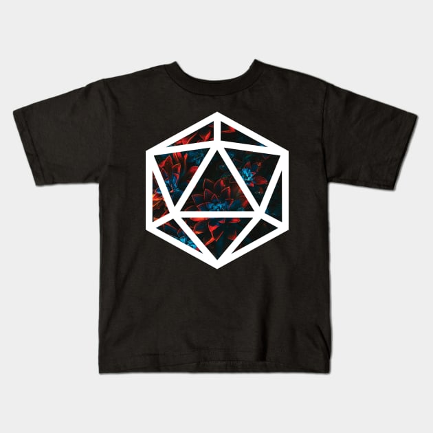 D20 Decal Badge - Potent Poison Kids T-Shirt by aaallsmiles